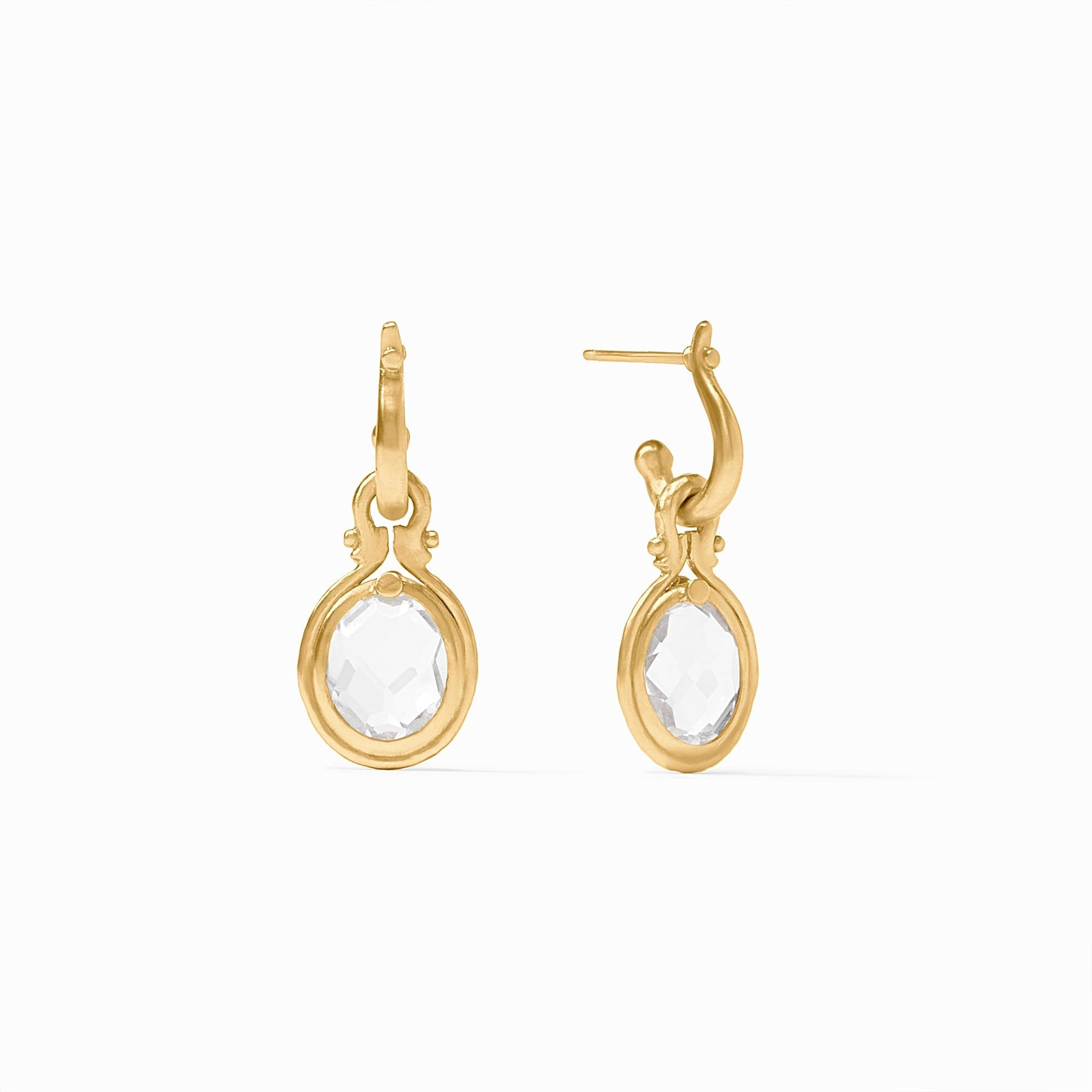 Saratoga Hoop & Charm Earring | Julie Vos