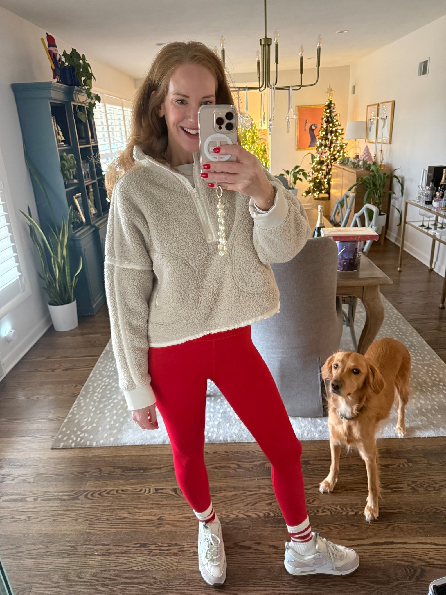 Running a few more Christmas errands and happy to be in these cute and buttery red leggings from Amazon. I’m in a M. 

#LTKSeasonal #LTKFindsUnder50 #LTKHoliday