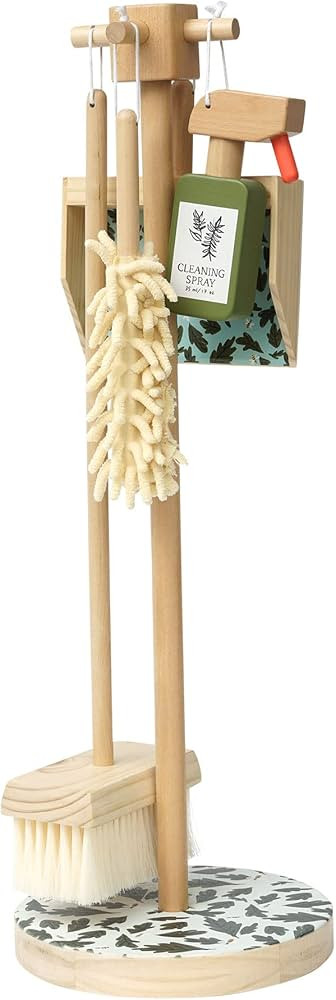 Manhattan Toy Decorative 5-Piece Wooden Pretend Housekeeping Cleaning Set for Kids 3 + Year Old a... | Amazon (US)
