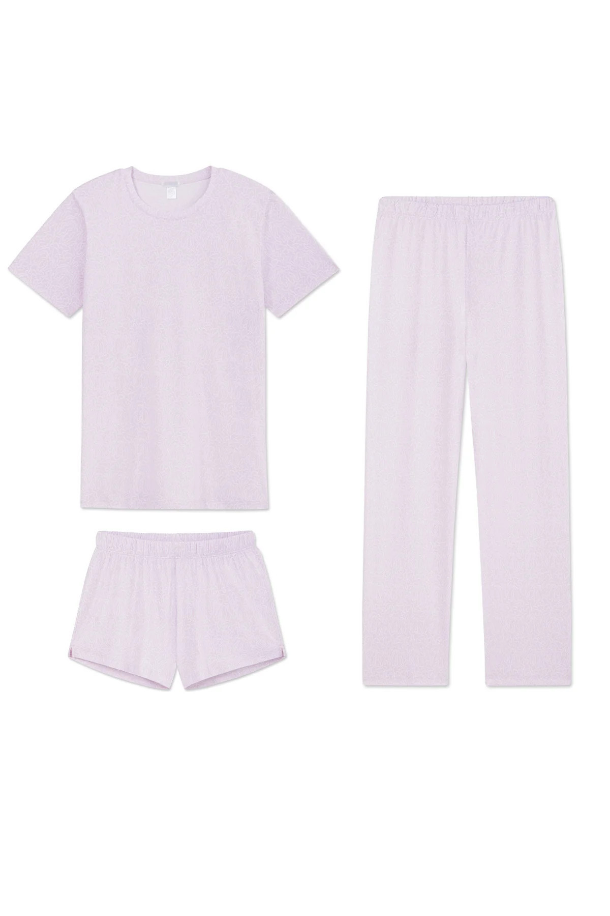 Pima Weekend Bundle in Wildflower Maze | Lake Pajamas