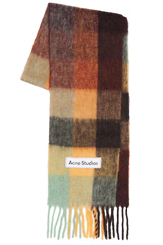 Acne Studios Scarf in Brown | FWRD 