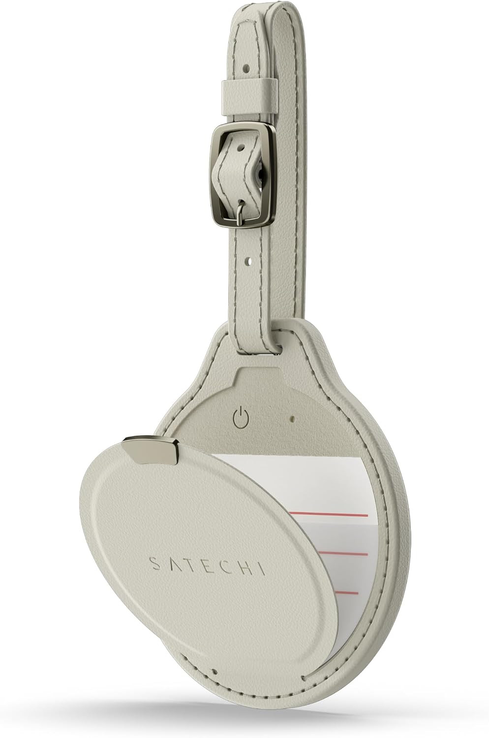 Satechi FindAll Luggage Tag, Find My Compatible, TSA-Friendly, Sand | Amazon (US)