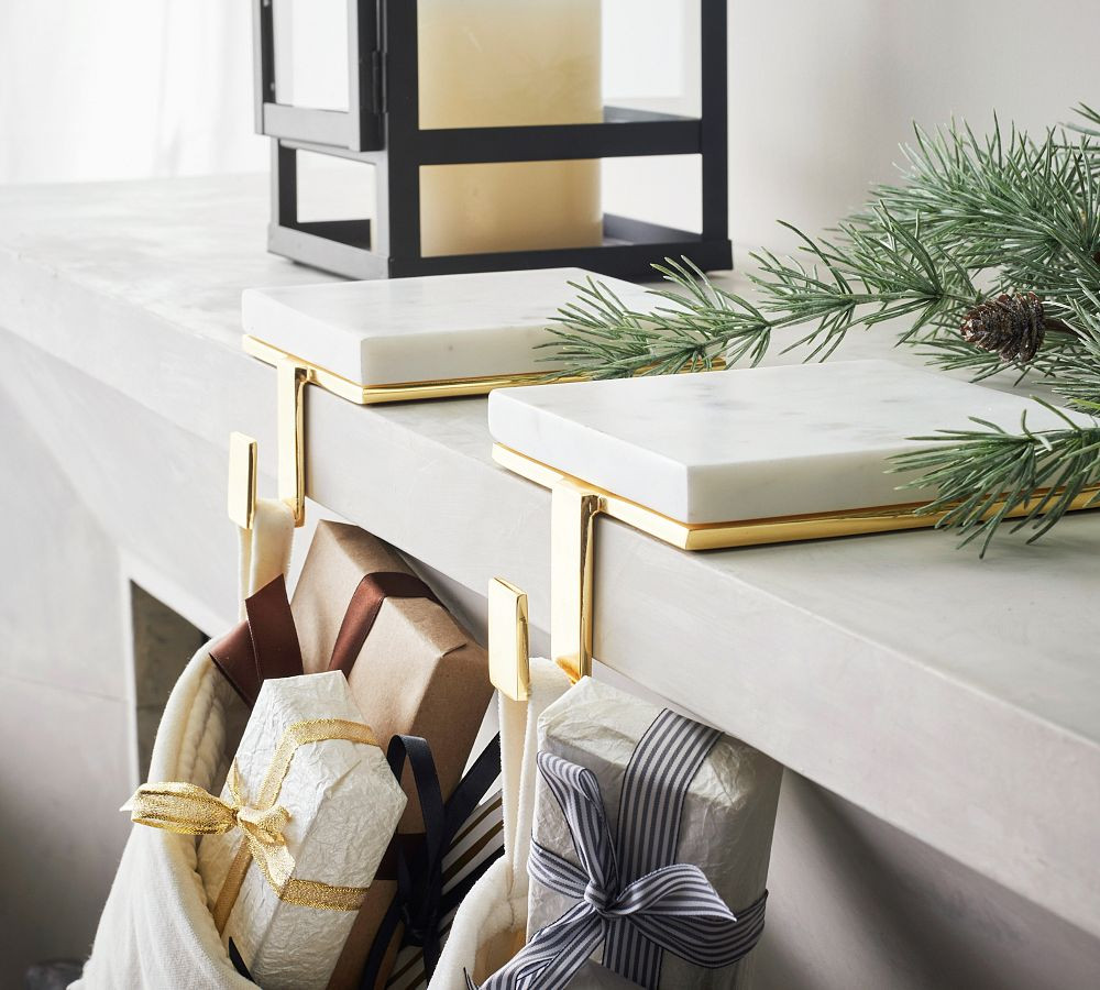 Marble Stocking Holder | Pottery Barn (US)