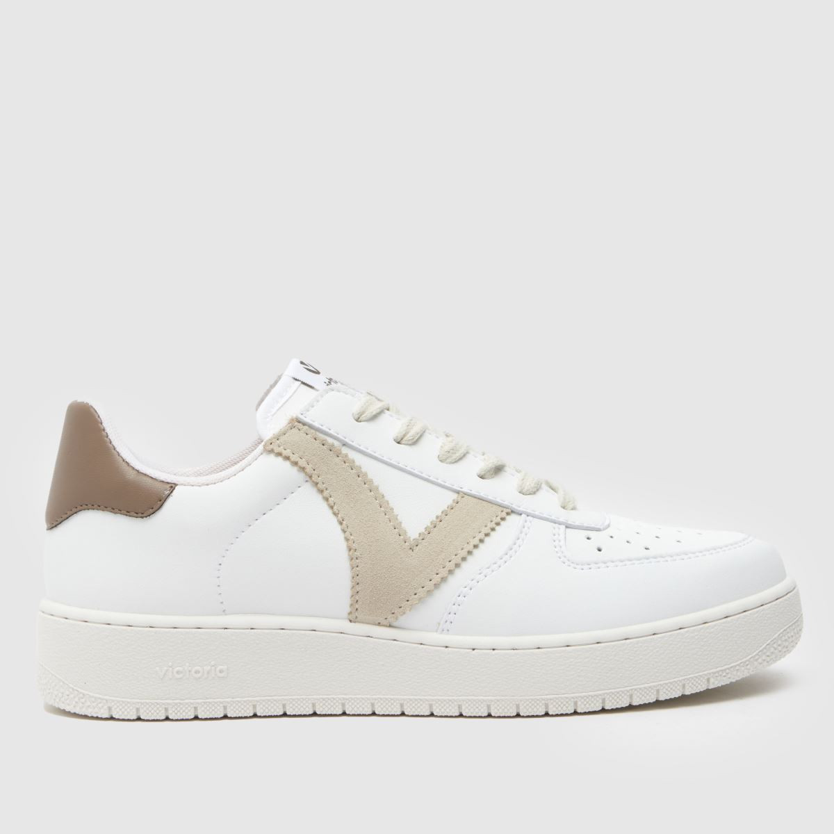 Womens White & Beige victoria Madrid Trainers | schuh | Schuh