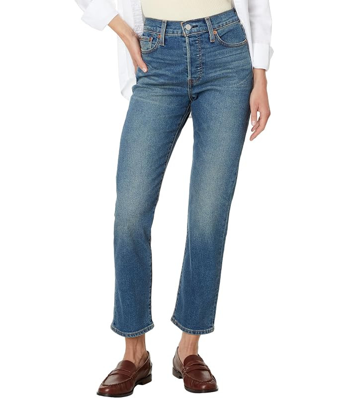Levi's(r) Womens Wedgie Straight Women's Jeans Maximum Effort : 24 28, Cotton/Denim/Lycra | Zappos.com