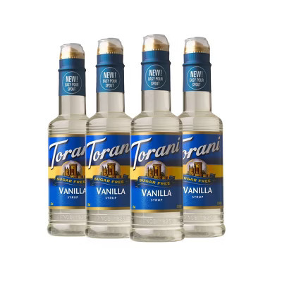 Torani Sugar Free Vanilla Syrup - 1500ml/4ct | Target