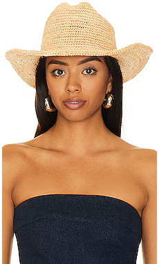 Lack of Color Raffia Cowboy Hat in Natural from Revolve.com | Revolve Clothing (Global)