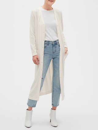 Long Cardigan | Banana Republic Factory