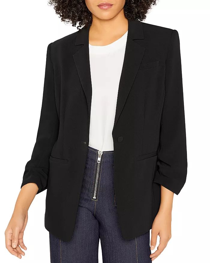 Khloe Ruched-Cuff Blazer | Bloomingdale's (US)