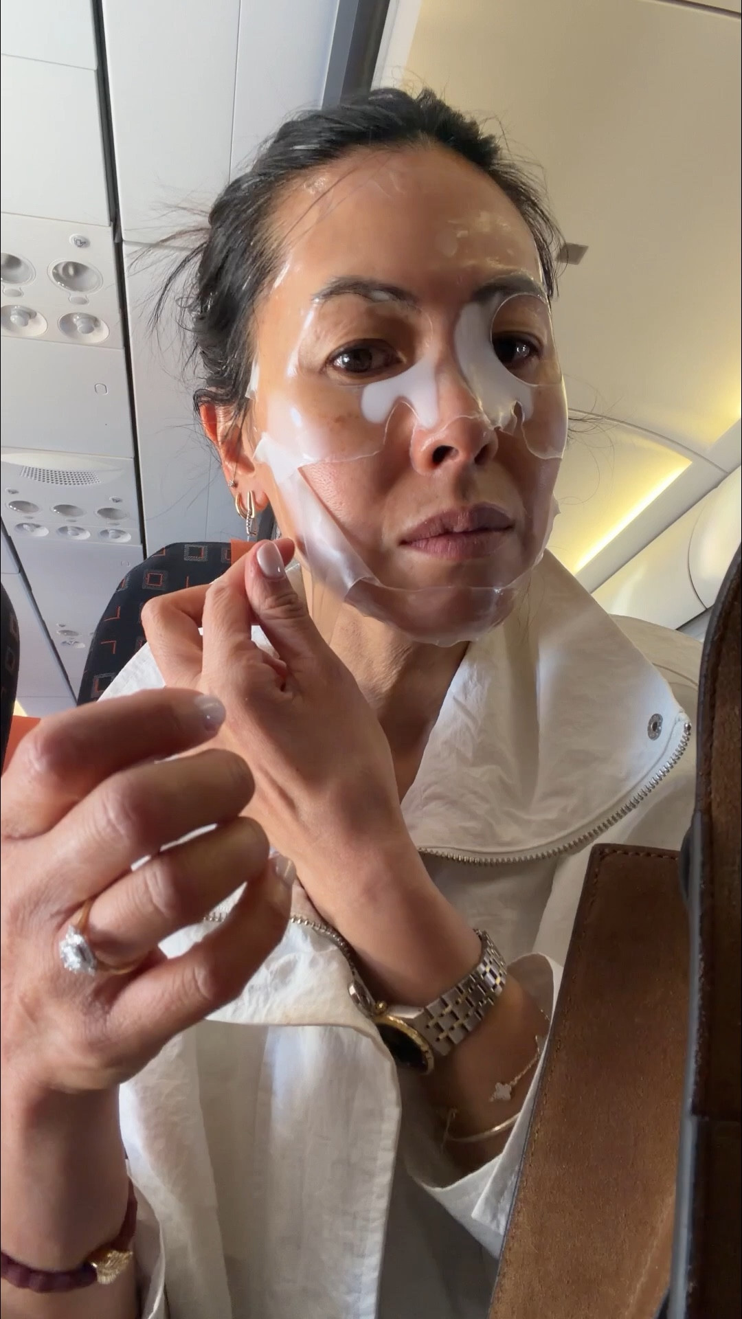 2 beauty products for the 3 hour flight - honestly helped my skin look really bright and rested 

#LTKtravel #LTKbeauty