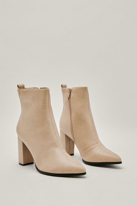 Pu Ankle Boots | Nasty Gal (US)