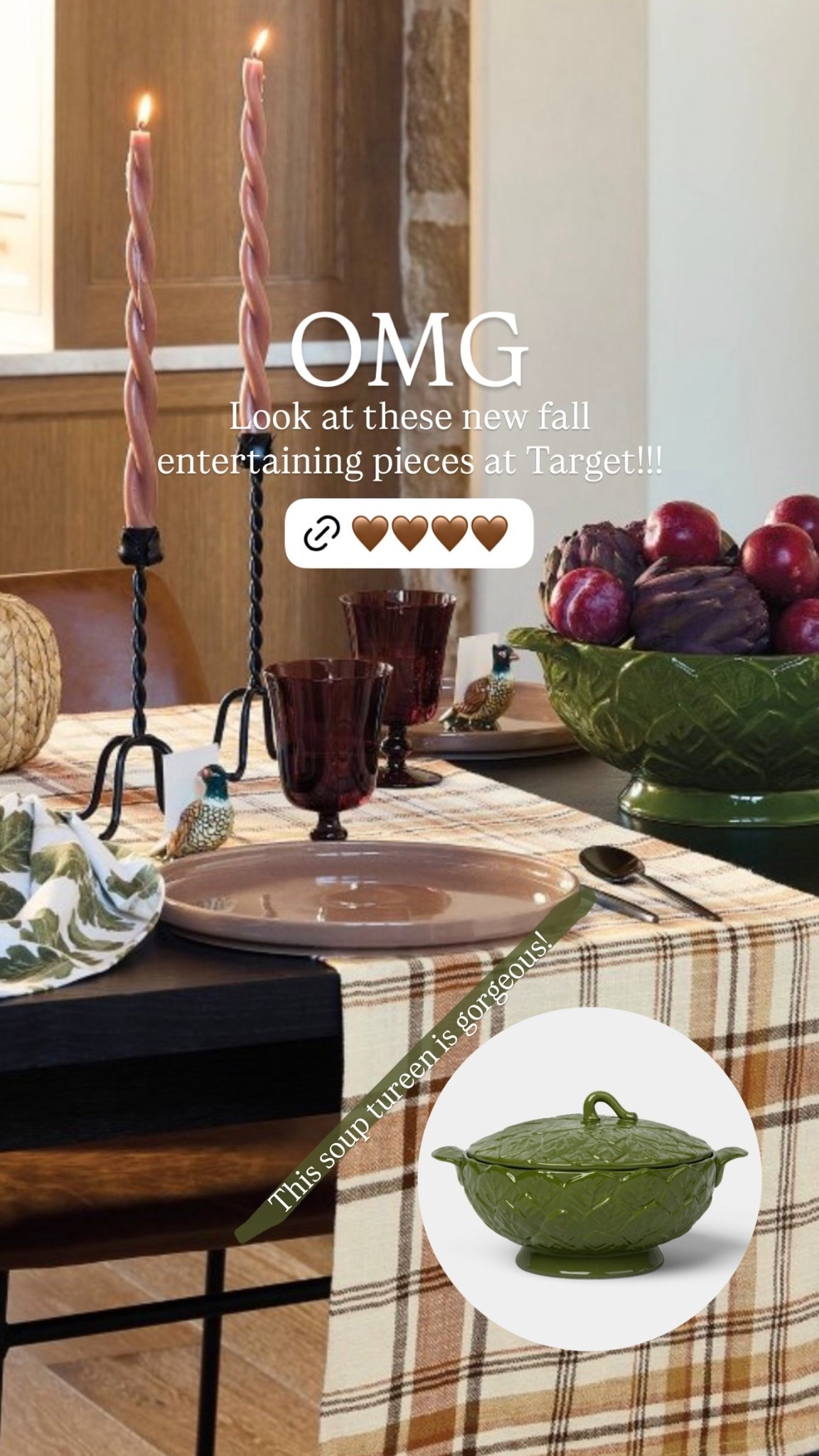 OMG Look at these new fall entertaining pieces at Target!!! This soup tureen is gorgeous! #target #targetambassador

#LTKHome #LTKSeasonal