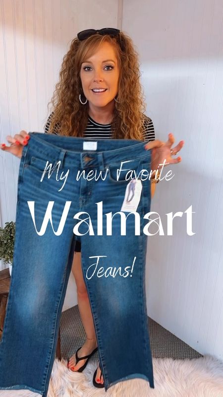 $20 Walmart jeans / summer outfit / crop jeans / affordable fashion

Jeans- have some stretch, TTS wearing size 4
Slub tee- sized up to medium 
Eyelet top- size small
Striped blouse- sized up to medium 

#LTKWorkwear #LTKFindsUnder50 #LTKOver40