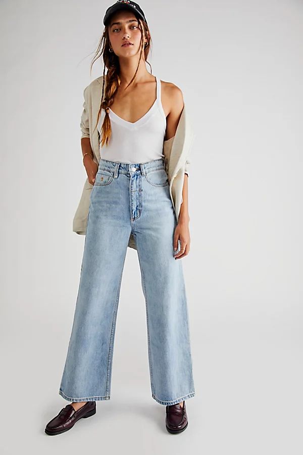 THRILLS Holly Jeans by THRILLS at Free People, Dust Blue, US 8 | Free People (Global - UK&FR Excluded)