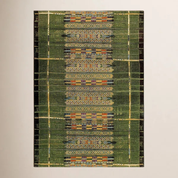 Sesena Multi-Colored Indoor/Outdoor Area Rug | Wayfair North America