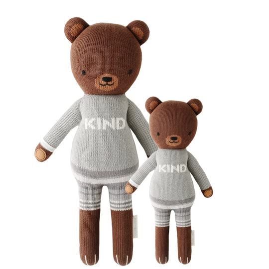 cuddle + kind Oliver The Bear Regular 20" Hand-Knit Doll – 1 Doll = 10 Meals, Fair Trade, Heirloom Q | Amazon (US)