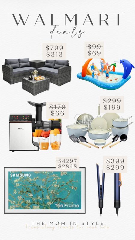 Walmart deals, home deals, outdoor toys, kitchen deals 

#LTKFindsUnder100 #LTKSaleAlert #LTKHome