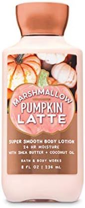 Bath & Body Works 24 Hr Moisture Body Lotion, Marshmallow Pumpkin Latte, 8 Ounce | Amazon (US)