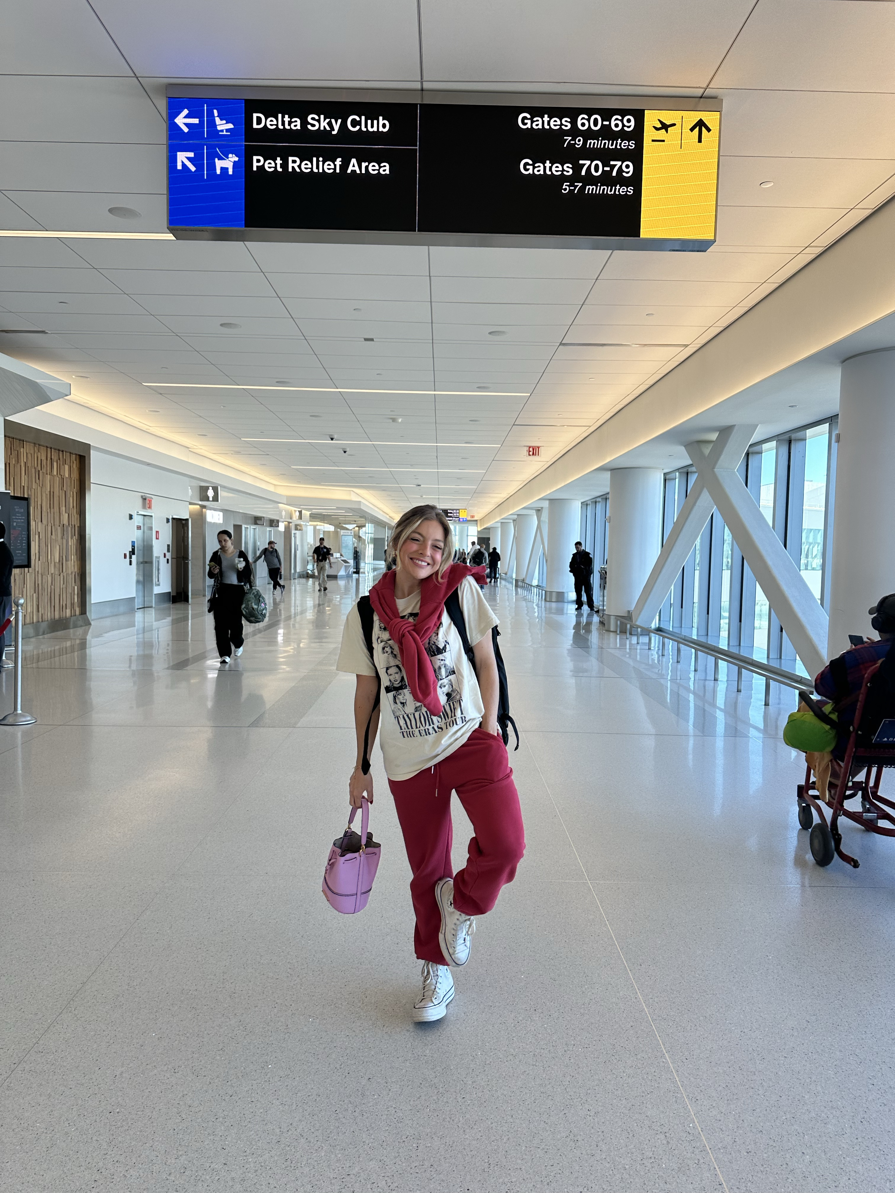 Travel day ‘fit perfect for the airport to head to Miami for the ERAS TOUR! Wearing size XS in sweatpants and sweatshirt.

#LTKTravel #LTKSeasonal #LTKStyleTip