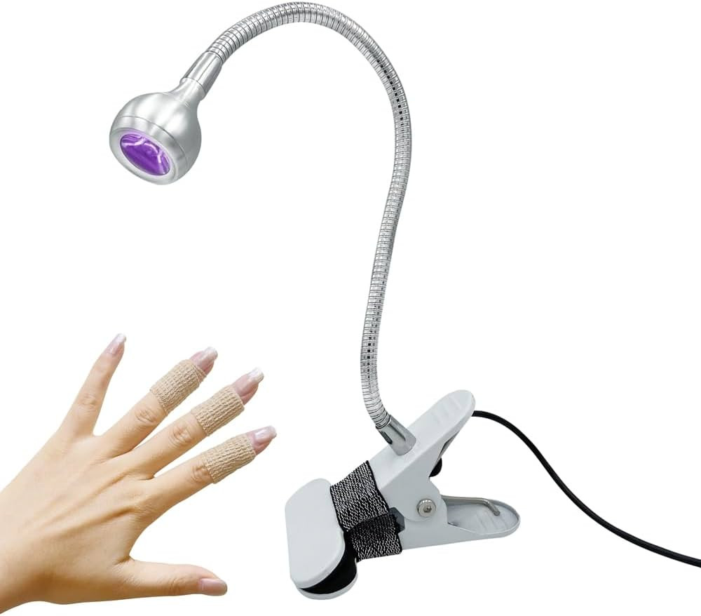 Gel x lamp Gooseneck uv lamp for Gel x Nail Tips and Flash Cure Light 5V USB Input | Amazon (US)