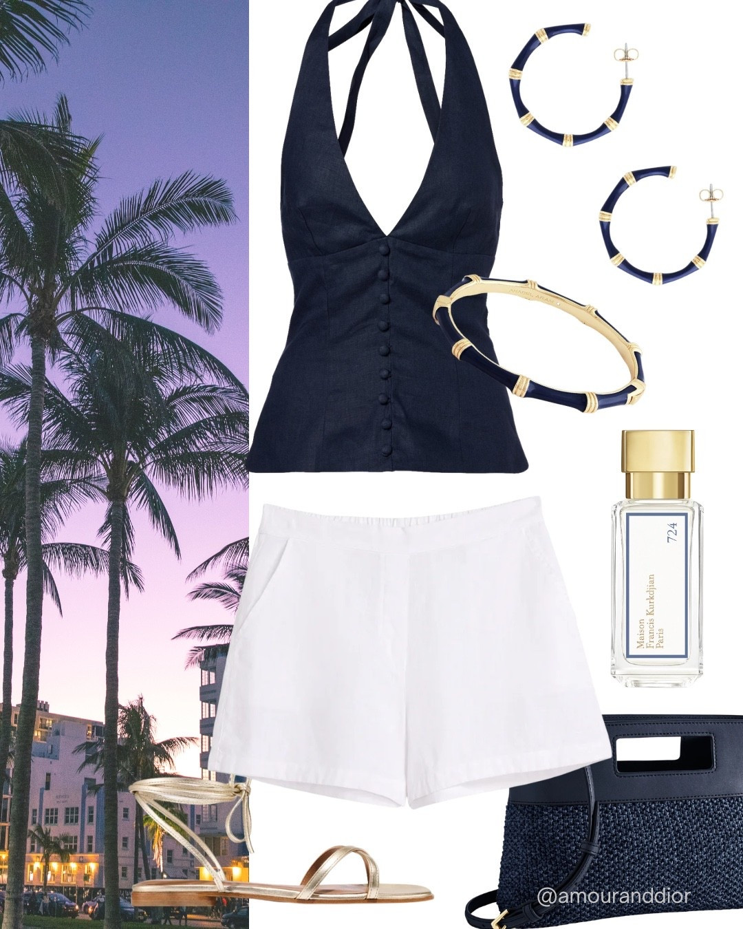 Summer outfit inspo 🤍🐚🦪🦞🌊 dinner date outfit, beach vacation outfit, date night outfit, palm beach, South Florida, white shorts, summer perfume, Miami

#LTKOver40 #LTKTravel #LTKSeasonal