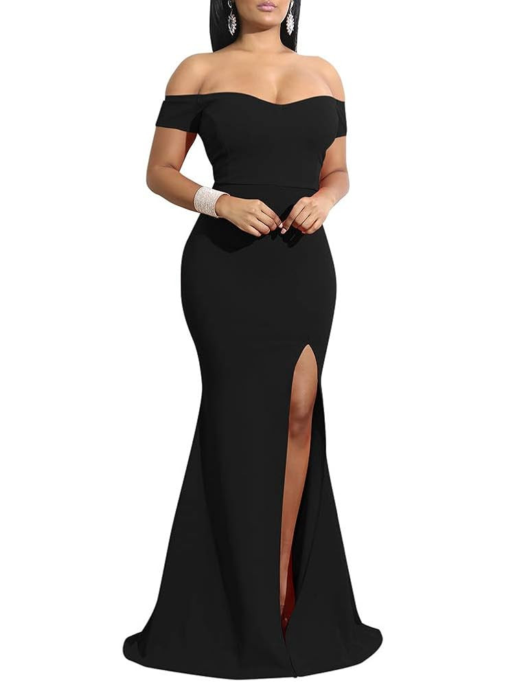 YMDUCH Damen Formelles Kleid Ballkleid | Amazon (DE)