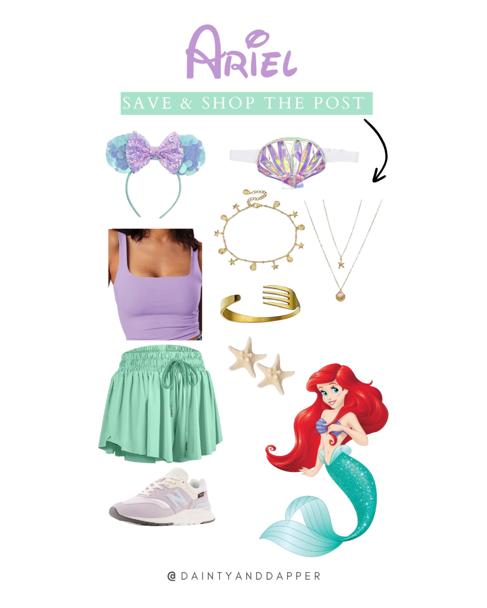 Disney world outfit - Little mermaid Disney bound

#LTKMostLoved #LTKstyletip #LTKsalealert