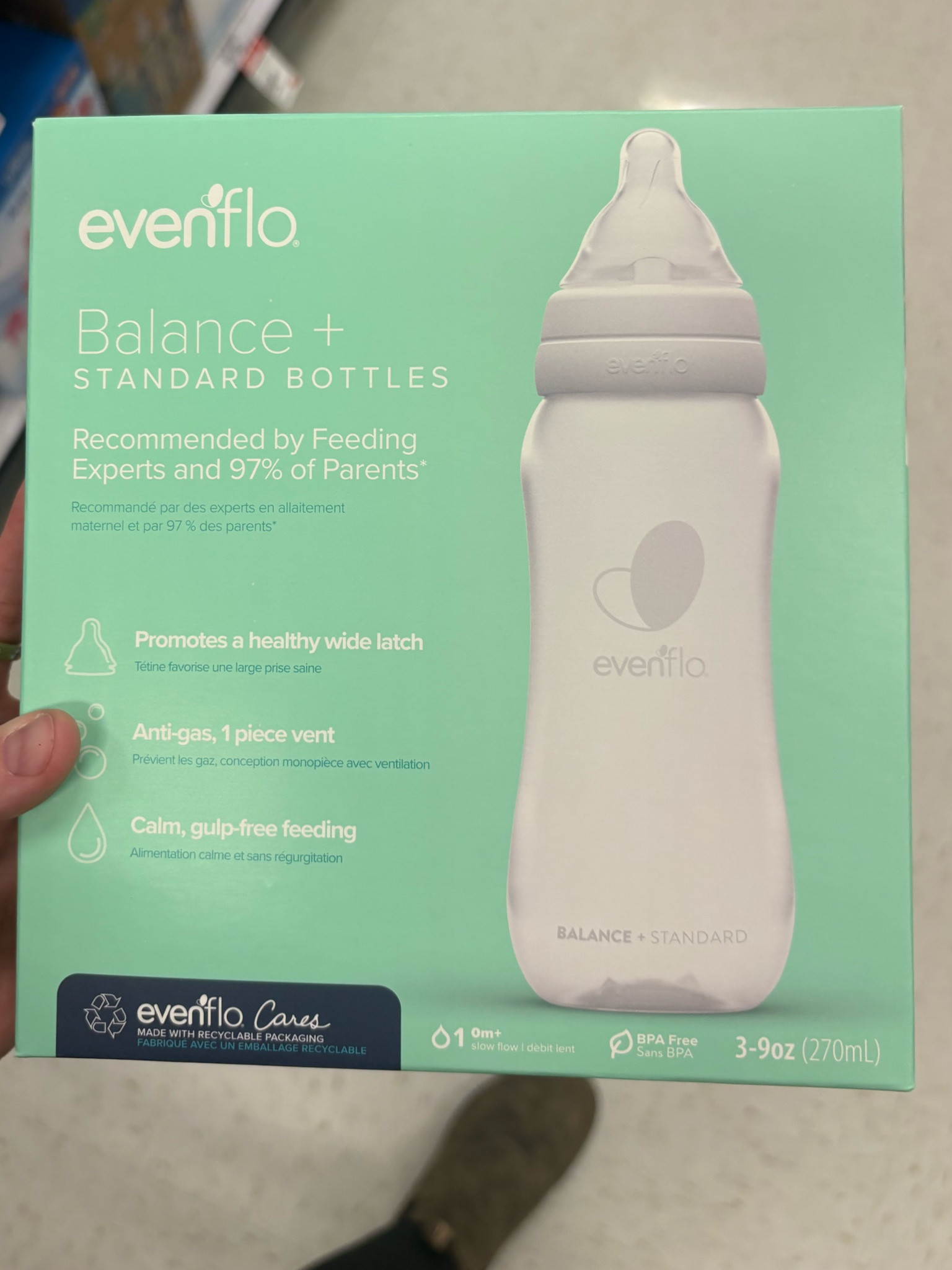 THE BEST BOTTLE FOR BABIES!!🍼 I get questions all the time on what the best bottle is for breastfed babies and this is it! This bottle has the most ideal nipple shape while still also preventing gas. They also have a glass version but they are almost impossible to fine. These are amazing! And on sale 🫶🏼🤱🏼🍼

#LTKBaby #LTKBump #LTKFamily