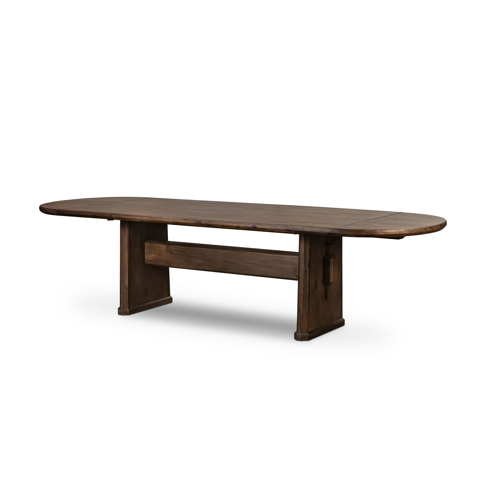 Alex Oval Extendable Dining Table (84"–120") | West Elm (US)