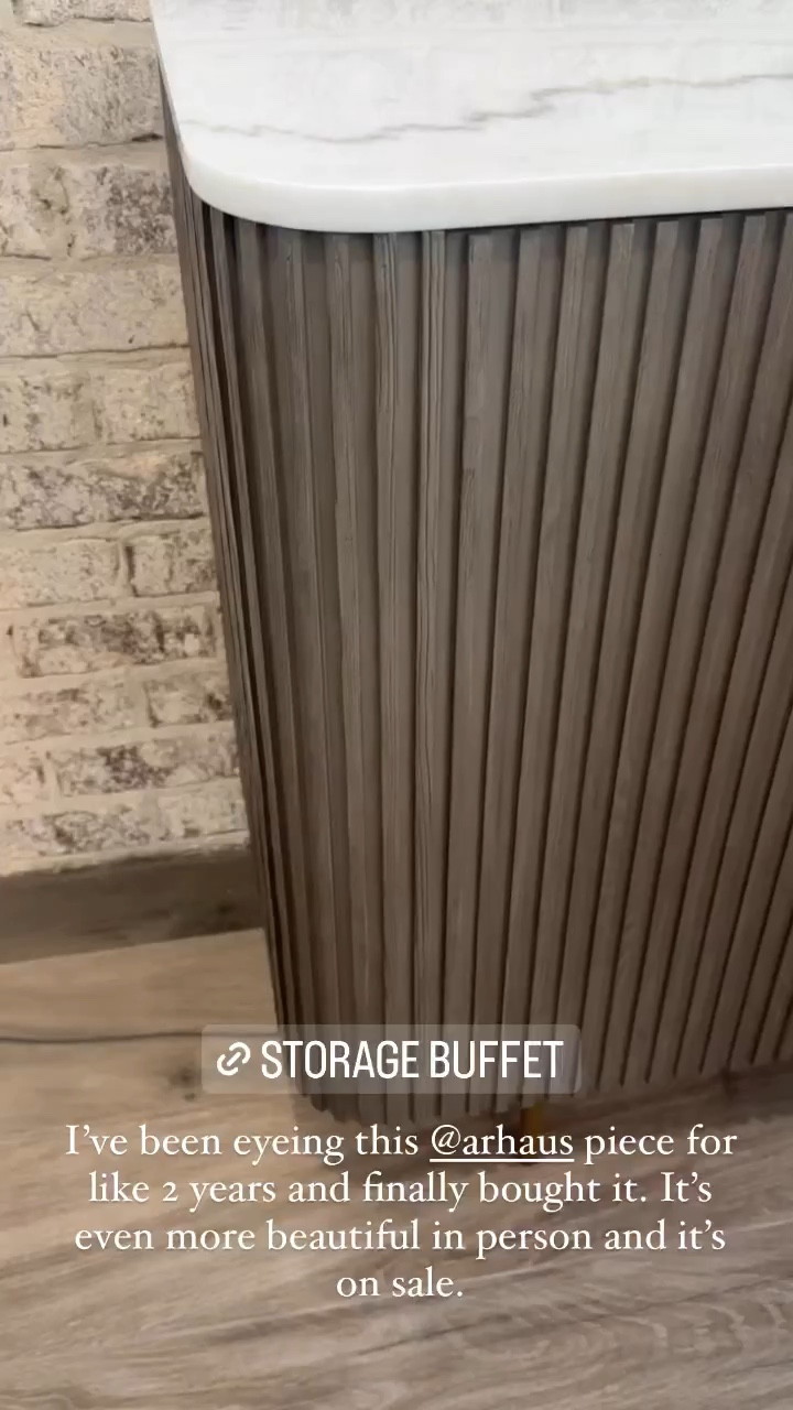 Last day of the Memorial Day arhaus sale! Our new storage buffet is on sale 