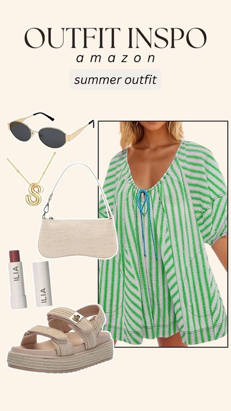 Amazon outfit inspo! Obsessed with this romper for a summer outfit 

#LTKSeasonal #LTKStyleTip