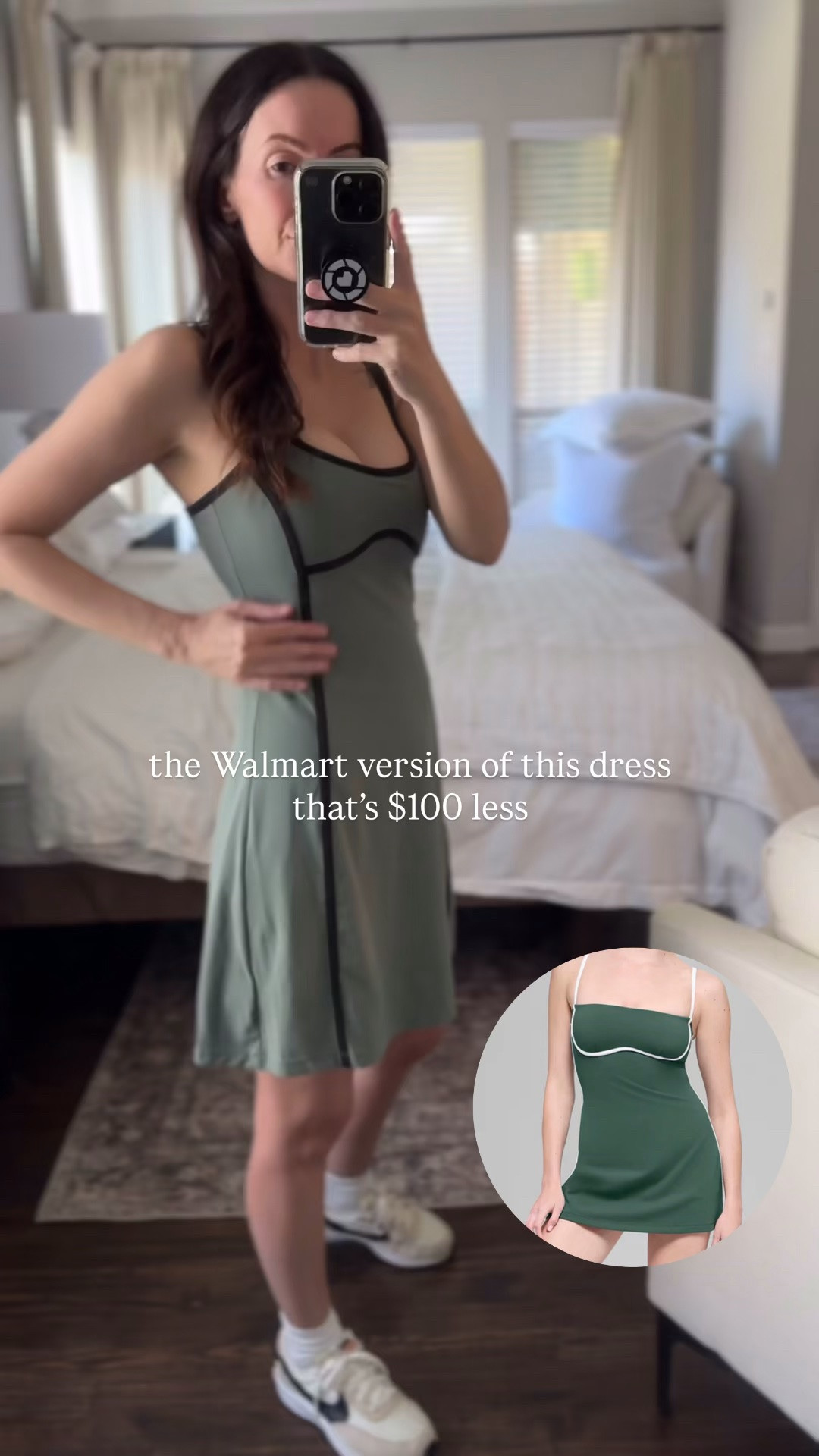 Don’t skip out on this athletic dress from Walmart - it’s giving Alo vibes! #walmartfashion

#LTKPetite #LTKOver40 #LTKActive
