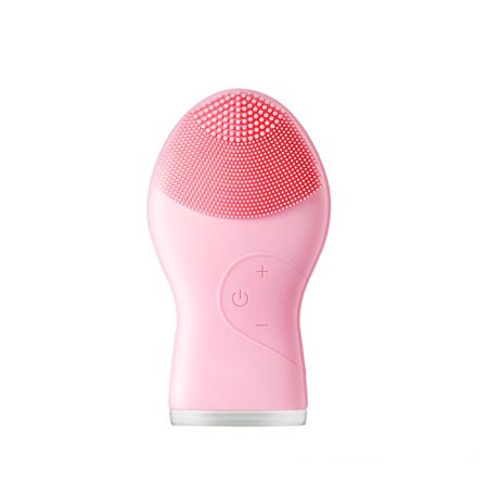 Facial Cleansing Brush, Silicone Electric Massage Brush, Rechargeable,Waterproof | Walmart (US)