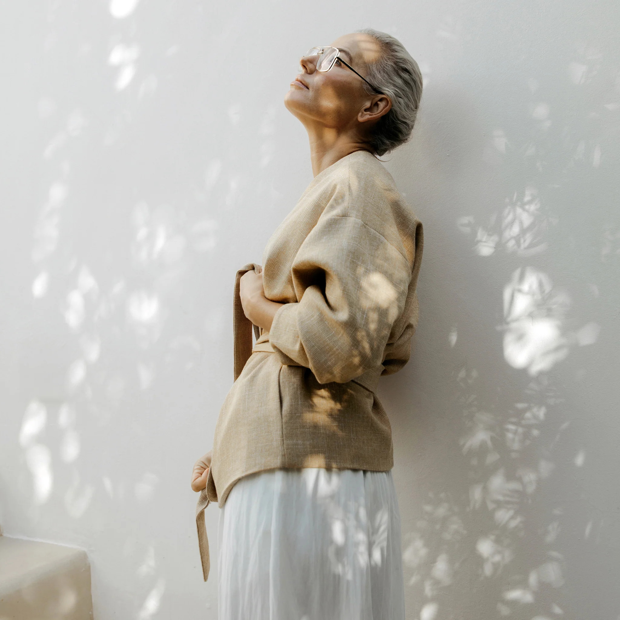 Textured Wrap Jacket | Albaray