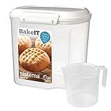 Sistema Flour and Sugar Storage Containers for Pantry with Lids and Measuring Cup, Dishwasher Saf... | Amazon (US)