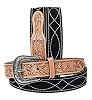 Beautifully Hand tooled Leather Unisex Belt| Western Belt | Handcrafted | Amazon (US)