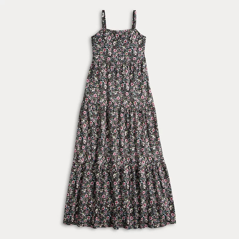 Juniors' SO® Tiered Maxi Dress | Kohl's
