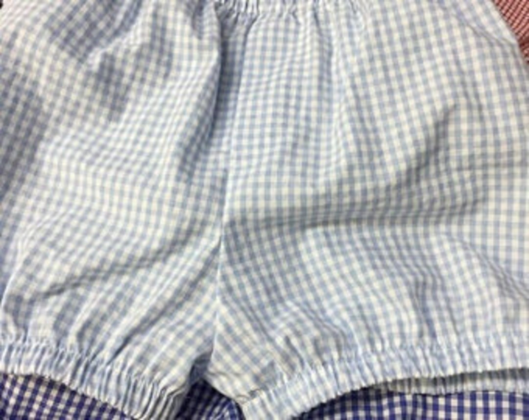 Gingham Bubble Shorts - Etsy | Etsy (US)
