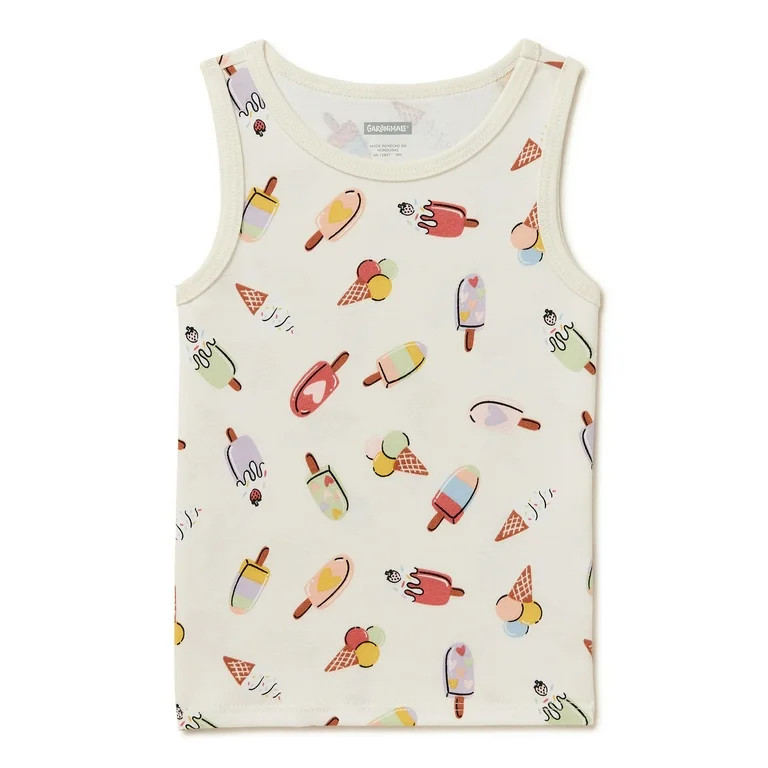 Garanimals Toddler Girls Print Tank Top, Sizes 12 Months-5T | Walmart (US)