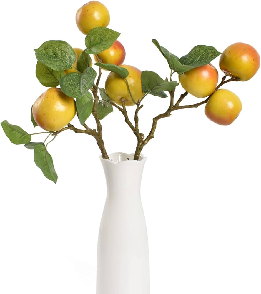 Artificial Fruit Branches Artificial Apple Highly Simulation Lifelike Model for Vase Home Party D... | Amazon (US)