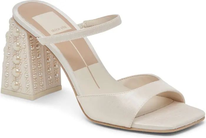 Jemmy Imitation Pearl Slide Sandal (Women) | Nordstrom