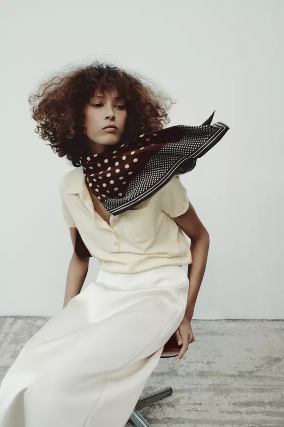 SATIN PENCIL SKIRT ZW COLLECTION | Zara UK