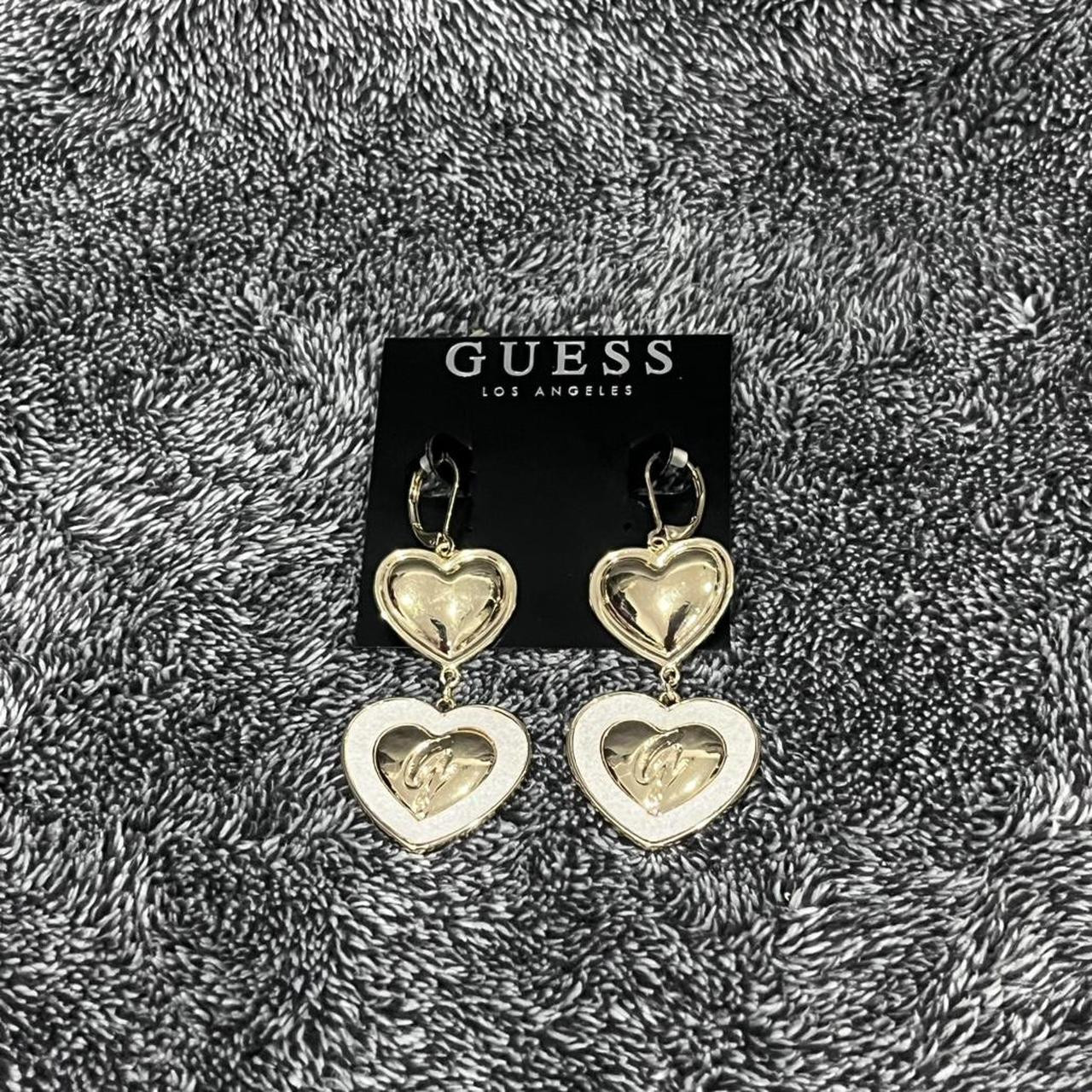 Guess Women's Earrings - Gold | Depop US