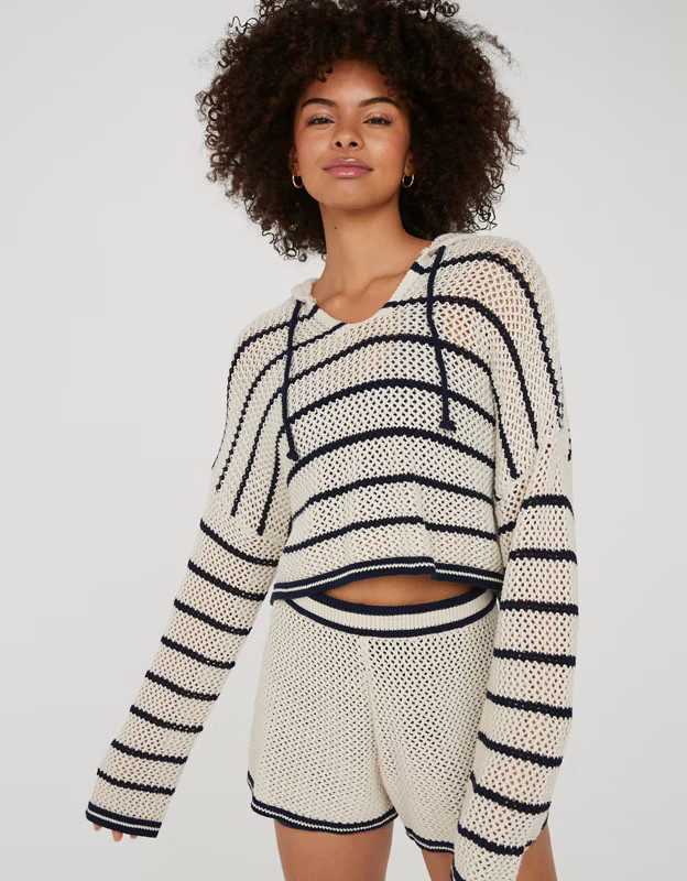 OFFLINE By Aerie Crochet Sweater | American Eagle Outfitters (US & CA)