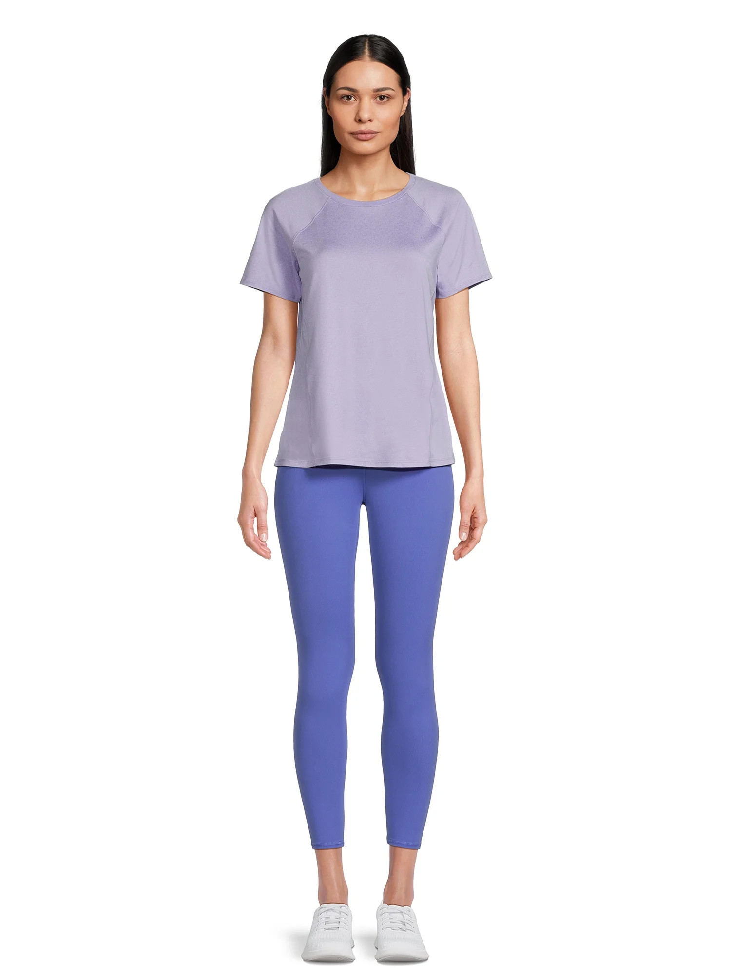 Athletic Works Women's Active T-Shirt and Leggings Set, 2-Piece, Sizes XS-XXXL | Walmart (US)