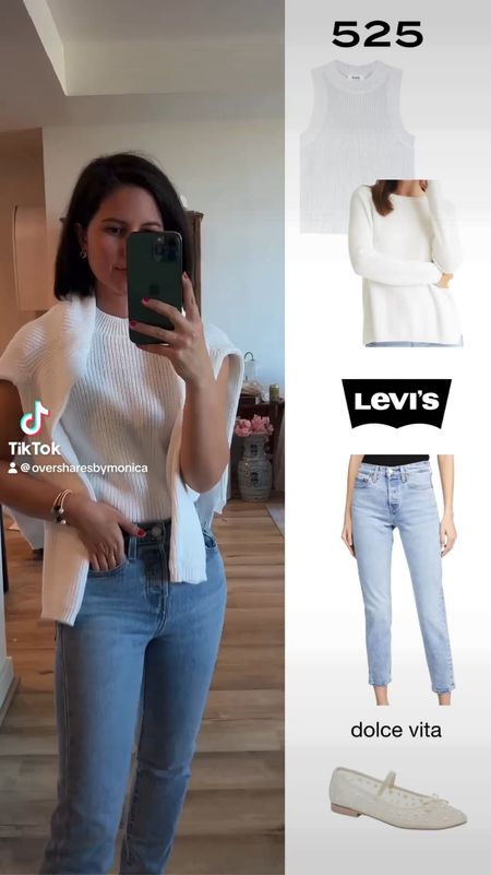 White sleeveless sweater XS
White over shoulder sweater XS
Levi’s wedgie icon 23

Petite, classic, timeless, weekend, work from home, put together jeans outfit, 525 America, Levi’s, jeans under $100, over 30

#LTKstyletip #LTKVideo #LTKfindsunder100