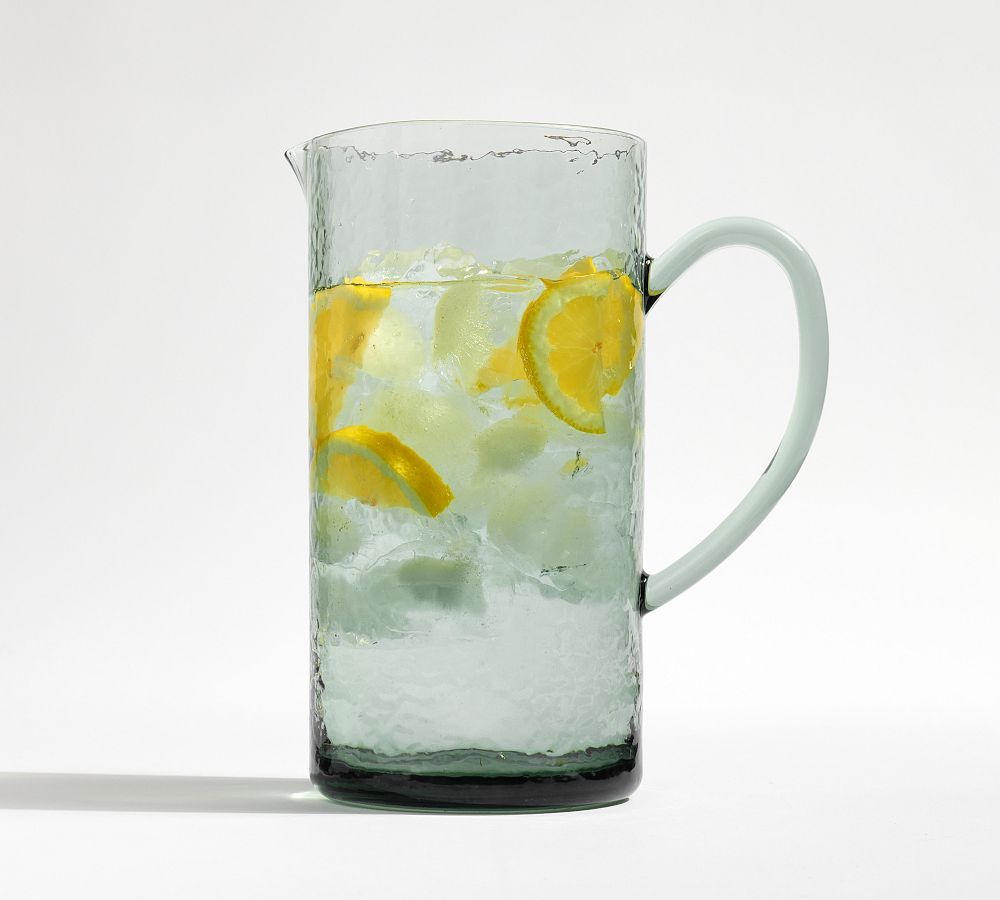 Hammered Outdoor Pitcher | Pottery Barn (US)