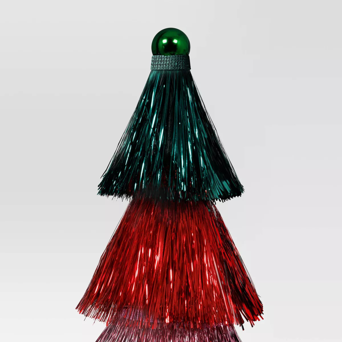 10.75" Christmas Tinsel Multicolor Tree Décor - Wondershop™ | Target