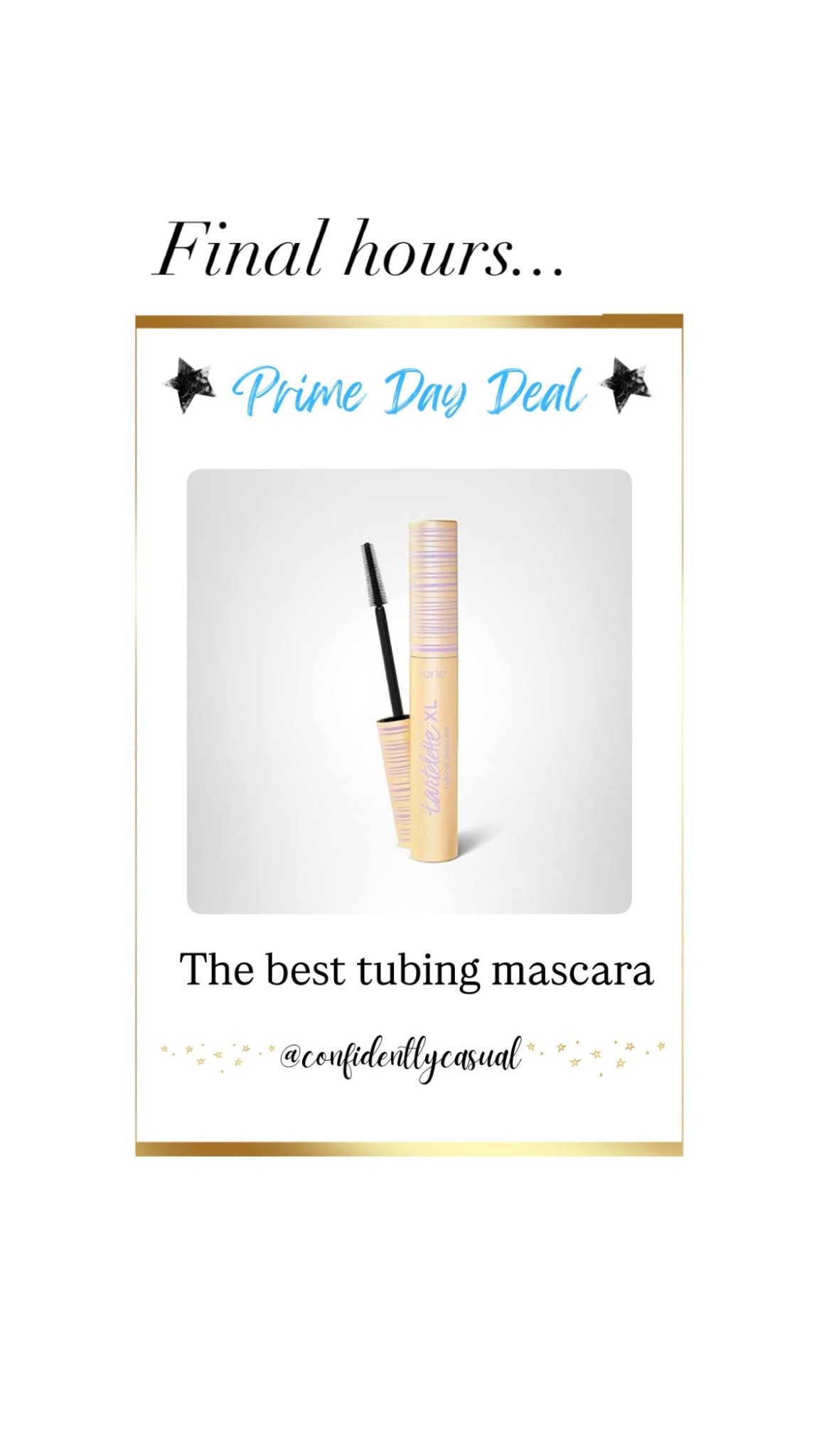 Tubing mascara. Prime Day deal. Beauty deal. Amazon beauty

#LTKBeauty #LTKSaleAlert