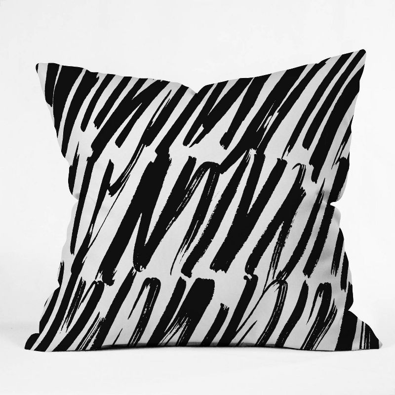 16&#34;x16&#34; Rebecca Allen Covered Throw Pillow Black/White - Deny Designs | Target